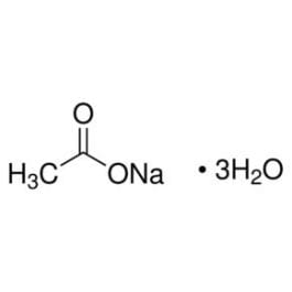 Sodium acetate - Acetic acid sodium salt, Sodium acetate