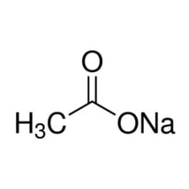 sodium acetate lewis structure